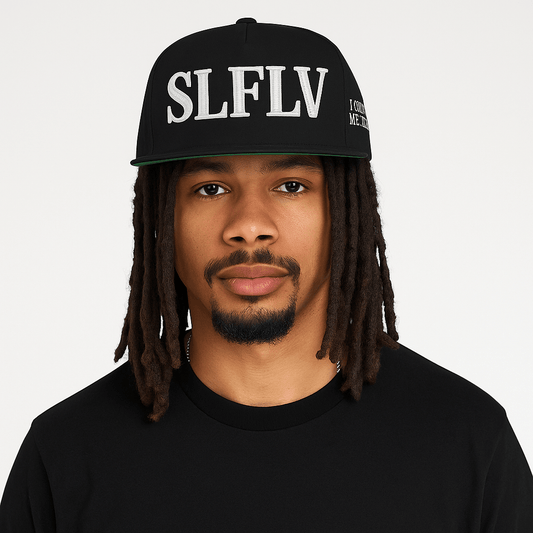 SLFLV SNAPBACK - BLACK - RUOK2DAY APPAREL