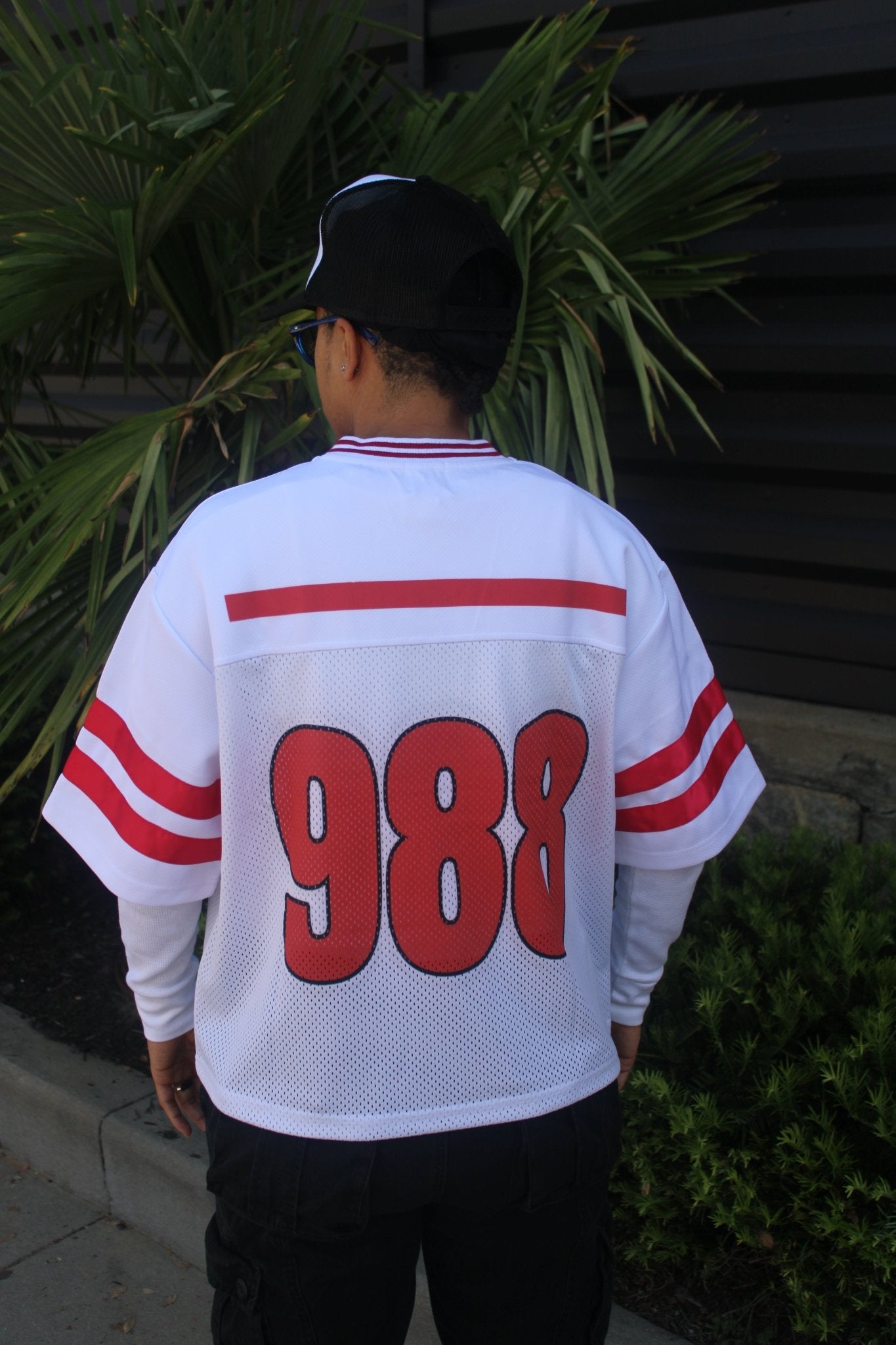 LIFELINE MESH JERSEY - WHITE - RUOK2DAY APPAREL