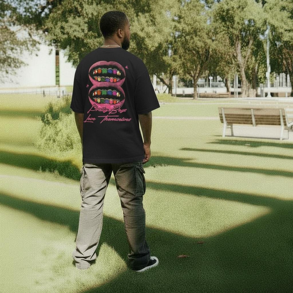 PRETTY BOYS GRILLZ TEE - RUOK2DAY APPAREL