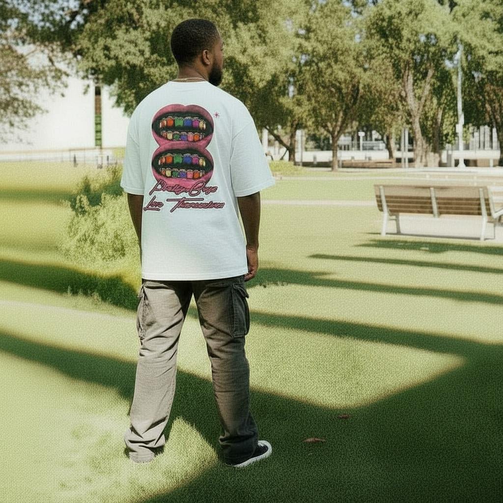 PRETTY BOYS GRILLZ TEE - RUOK2DAY APPAREL