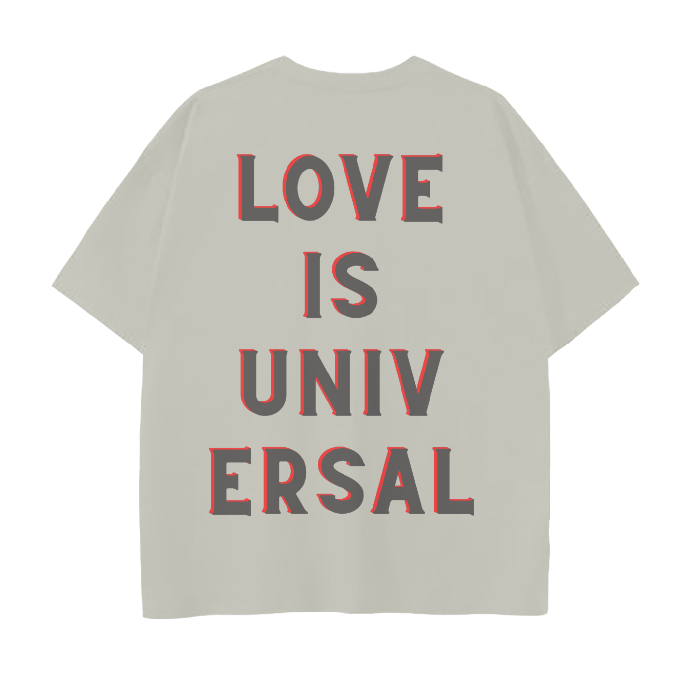 SELF LOVE WORLD TOUR TEE - SILVER BIRCH