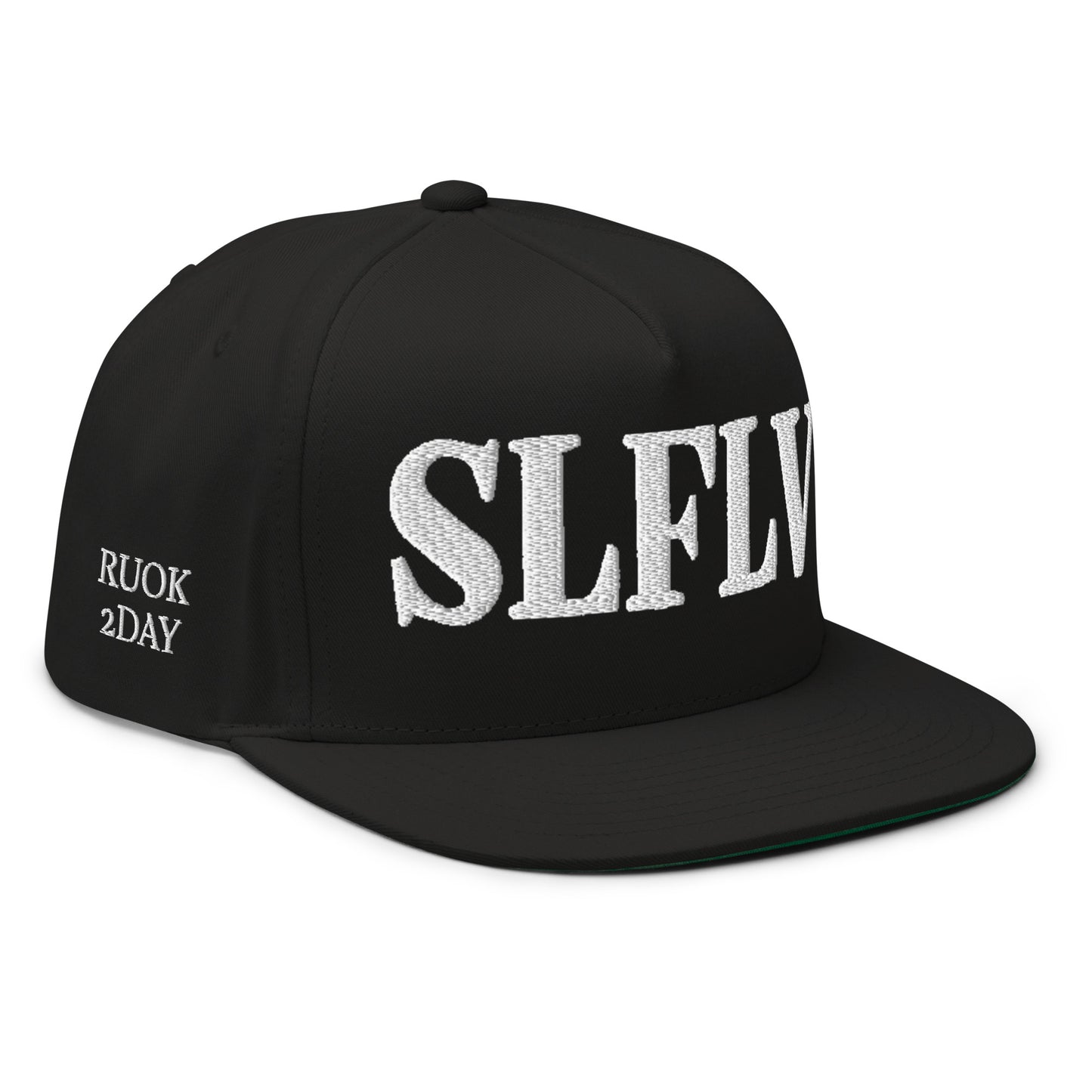 SLFLV SNAPBACK - BLACK - RUOK2DAY APPAREL