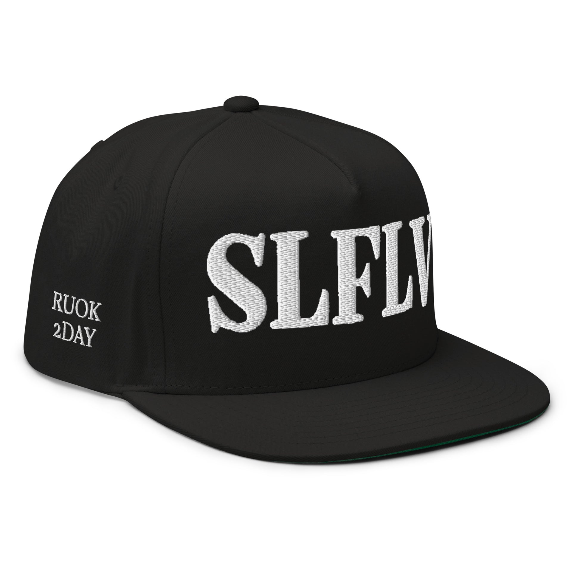 SLFLV SNAPBACK - BLACK - RUOK2DAY APPAREL