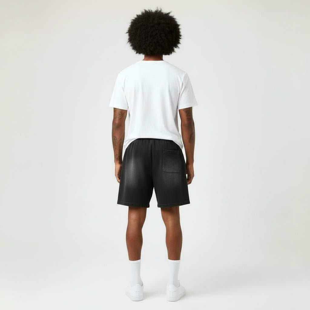 BLACK JOY 365 SHORTS - RUOK2DAY APPAREL