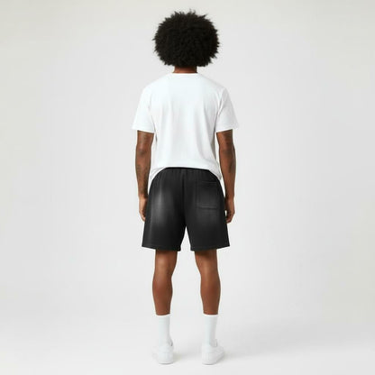 BLACK JOY 365 SHORTS - RUOK2DAY APPAREL