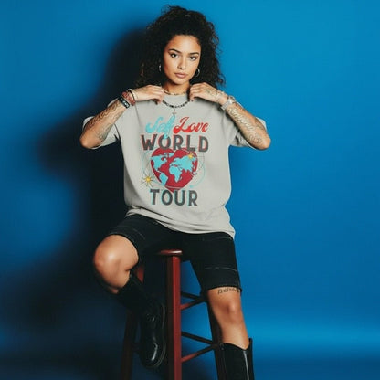 SELF LOVE WORLD TOUR TEE - RUOK2DAY APPAREL