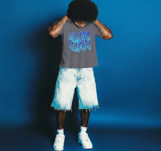 MENTAL HEALTH MATTERS TEE - BLUE DREAM - RUOK2DAY APPAREL