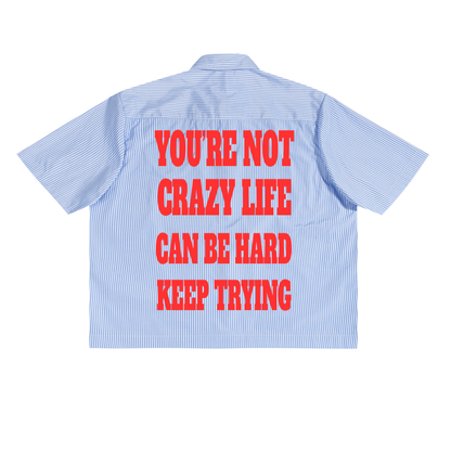 THE "COMPASSION" BOXY BUTTON UP