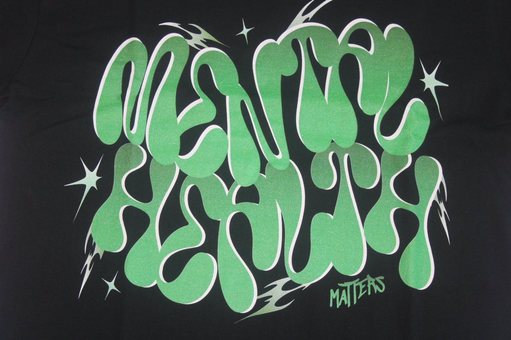 MENTAL HEALTH MATTERS TEE - JOLLY GREEN - RUOK2DAY APPAREL