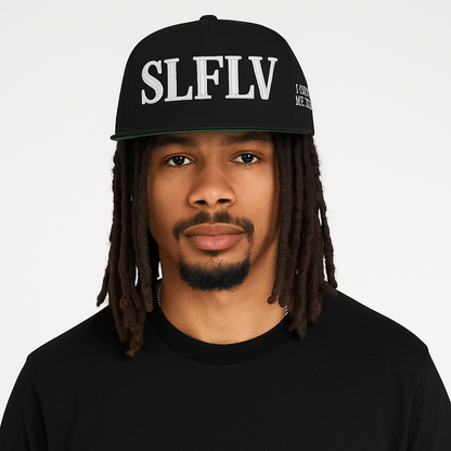 SLFLV SNAPBACK - BLACK - RUOK2DAY APPAREL