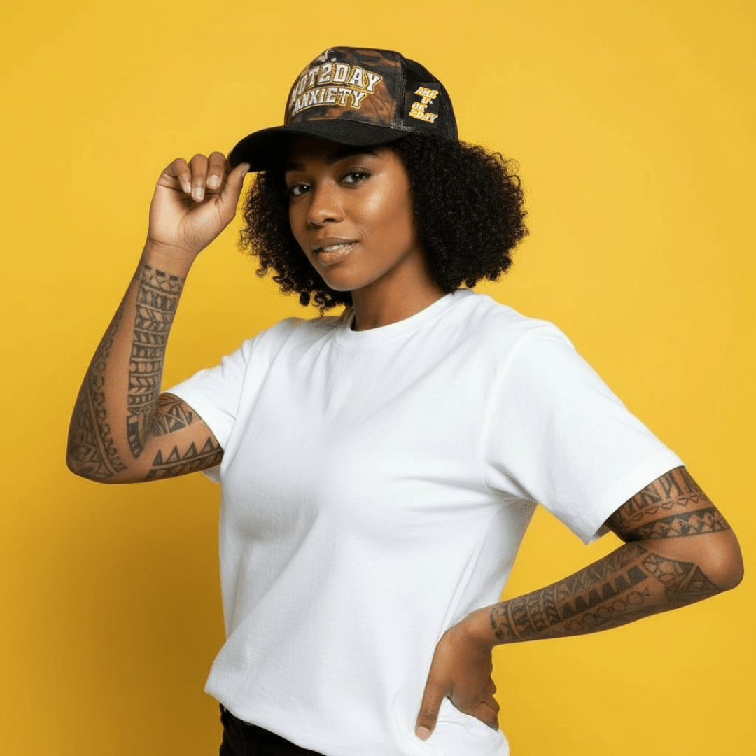 NOT TODAY ANXIETY CAP - RUOK2DAY APPAREL