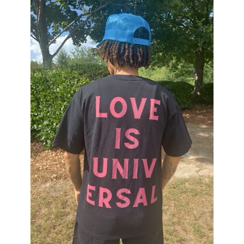 SELF LOVE WORLD TOUR TEE - BLACK