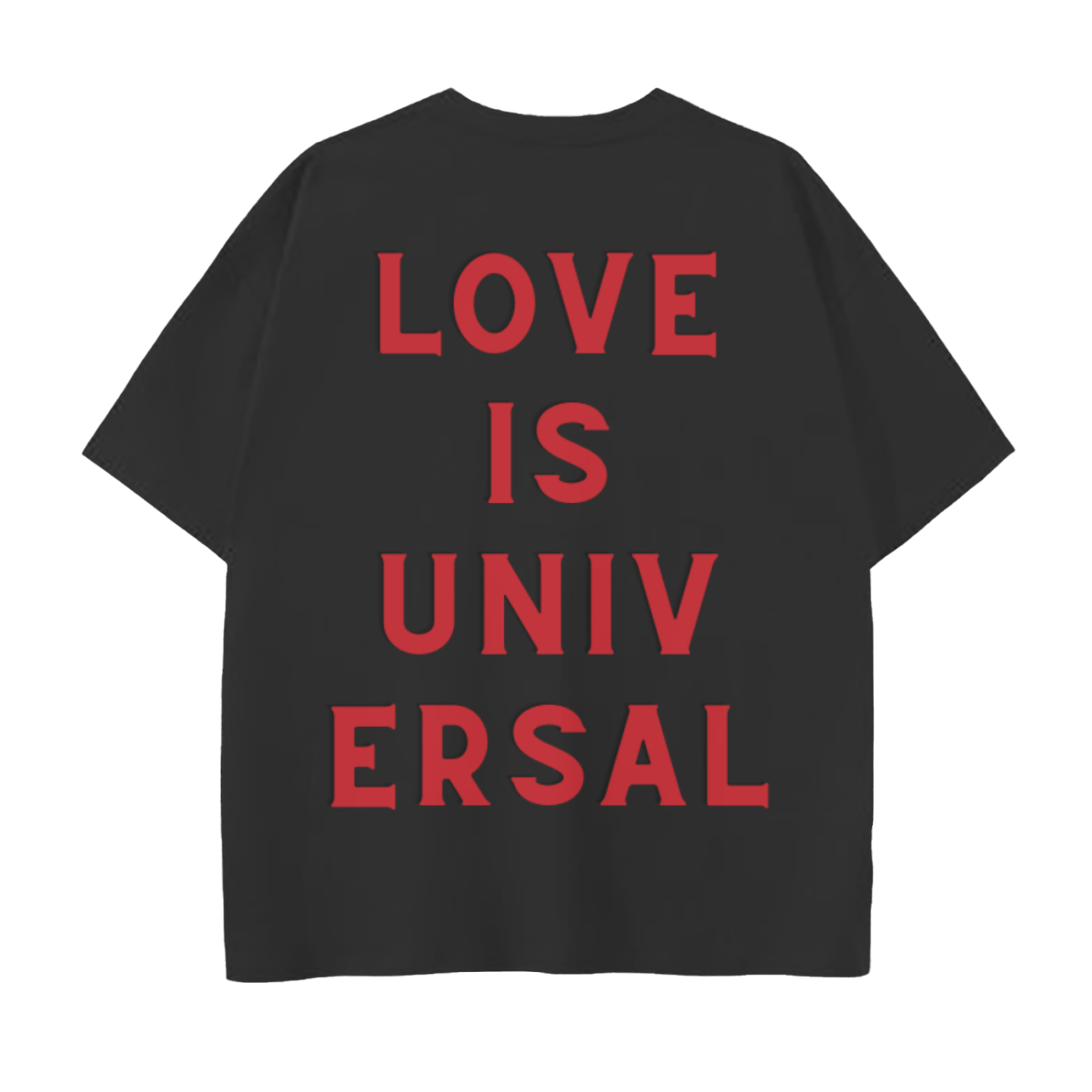 SELF LOVE WORLD TOUR TEE - BLACK