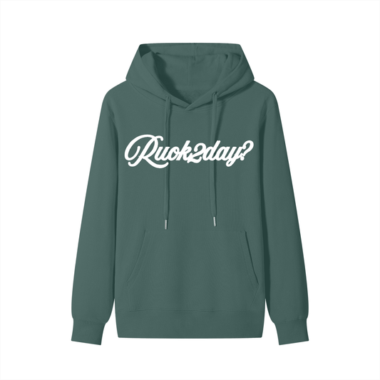SIGNATURE COLLECTION HOODIE - GREEN - RUOK2DAY APPAREL
